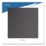 IndestrucTable Commercial Folding Table, Rectangular, 72" x 30" x 29", Charcoal Top, Charcoal Base/Legs