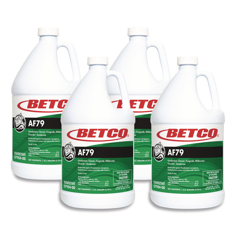 AF79 Disinfectant Cleaner, Citrus Scent, 1 gal Bottle, 4/Carton