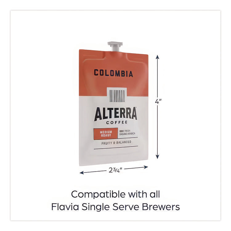 Coffee Freshpack Pods, Colombia, Medium Roast, 0.28 Oz, 100/carton