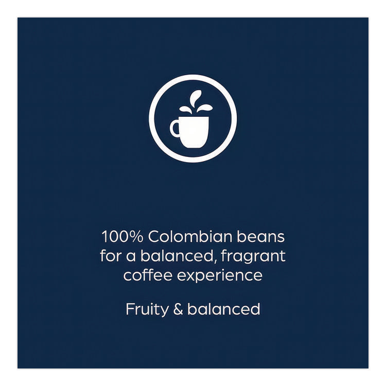 Coffee Freshpack Pods, Colombia, Medium Roast, 0.28 Oz, 100/carton