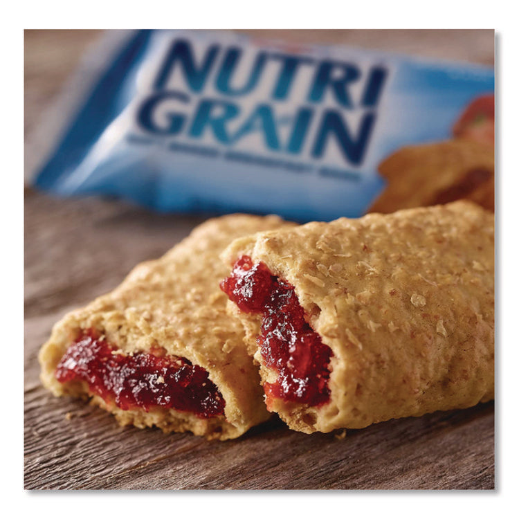 Nutri-Grain Soft Baked Breakfast Bars, Strawberry, Indv Wrapped 1.3 Oz Bar, 16/box