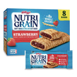 Nutri-Grain Soft Baked Breakfast Bars, Strawberry, 1.3 oz, 8/Box
