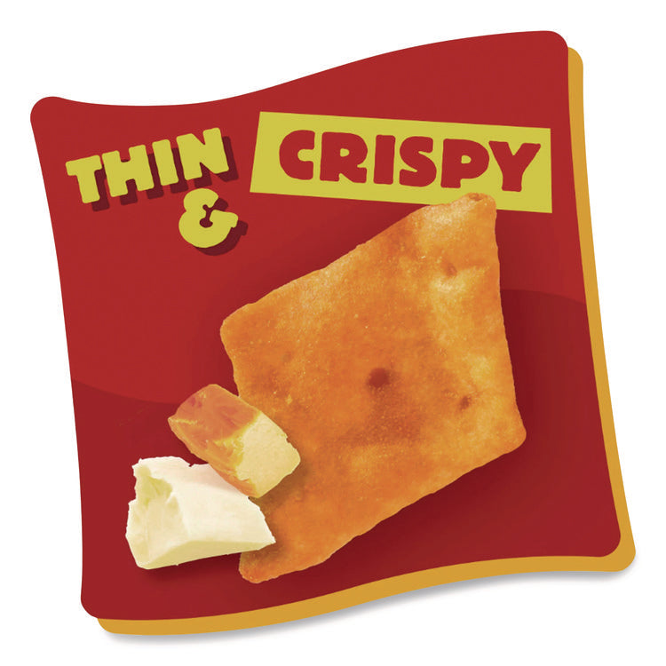 Cheez-It Snap'd Crackers, Double Cheese, 2.2 Oz Pouch, 6/pack