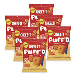 Puff'd Crackers, Double Cheese, 3 oz Bag, 6/Carton