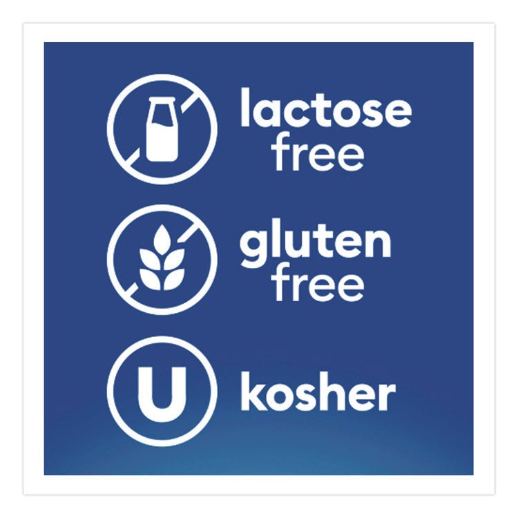 Flavored Liquid Non-Dairy Coffee Creamer, Hazelnut, 0.44 oz Mini Cups, 192 Cups/Carton