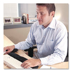 Nonskid Keyboard Wrist Cushion, 15.75 x 10, Black
