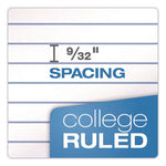 Coil-Lock Wirebound Notebook, 3-Hole Punch, Medium/College Rule, Randomly Assorted Cover Color, (70) 10.5 x 8 Sheets