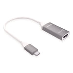 USB-C to HDMI Adapter, 5.71", Silver/White