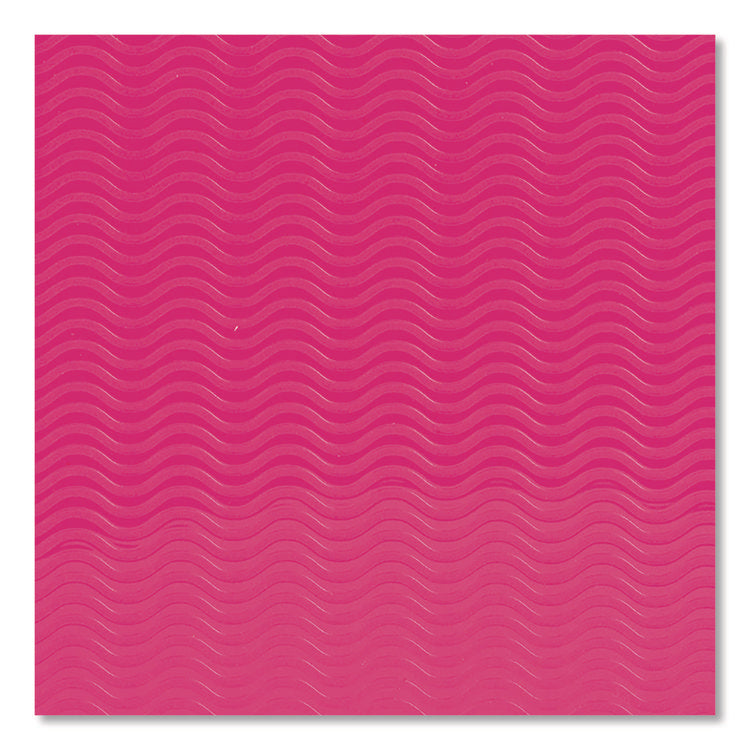 Poly Expanding Folders, 12 Sections, Cord/Hook Closure, 1/6-Cut Tabs, Letter Size, Pink/Clear