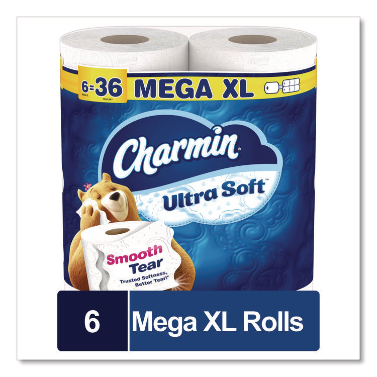 Ultra Soft Bathroom Tissue, Septic-Safe, 2-Ply, White, 336 Sheets/Roll, 18 Rolls/Carton