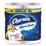 Ultra Soft Bathroom Tissue, Septic-Safe, 2-Ply, White, 336 Sheets/Roll, 18 Rolls/Carton