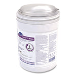 Oxivir 1 Wipes, 1-Ply, 10 x 10, Characteristic Scent, White, 60 Canister, 12 Canisters/Carton