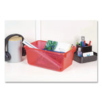 Cubby Bins, 12.2" x 7.8" x 5.1", Assorted Candy Colors, 5/Carton