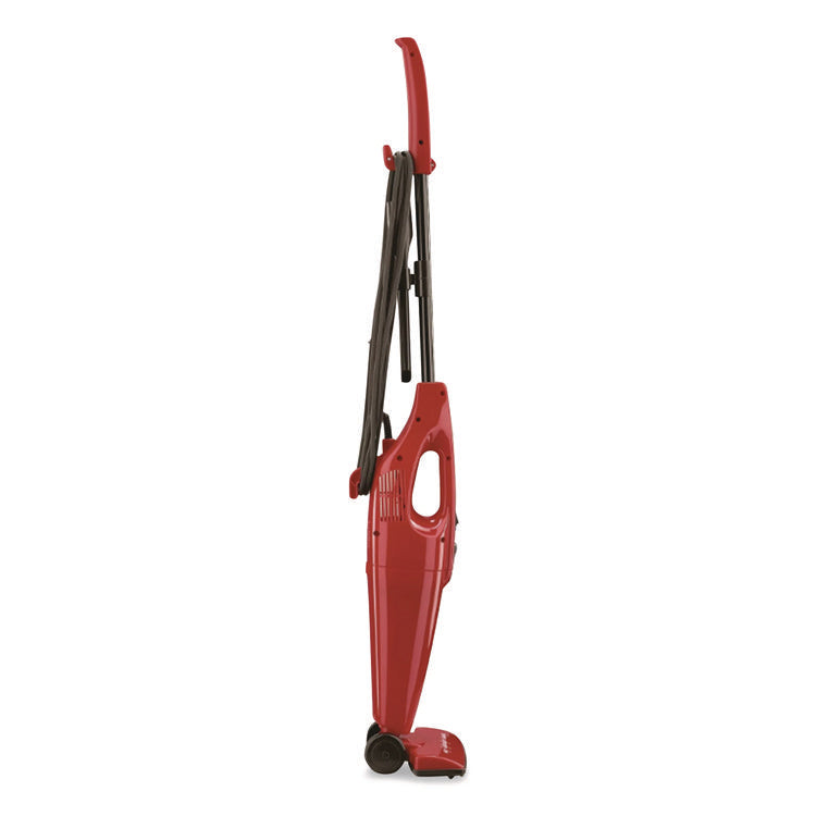 SimpliStick Bagless Stick Vacuum, 9" Cleaning Path, Red