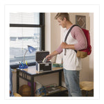 Latching Lid Locking Personal Security Box, Combination Lock, 10 X 7.5 X 7.75, Plastic; Steel; Aluminum, Black