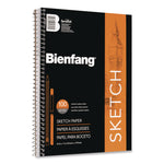 Take Me Along Sketch Book, 50 lb Tissue Paper Stock, Black/Silver Cover, (100) 11 x 8.5 Sheets