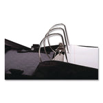 King Size Mighty Zip Tab Binder, 3 Rings, 4" Capacity, 11 X 8.5, Red