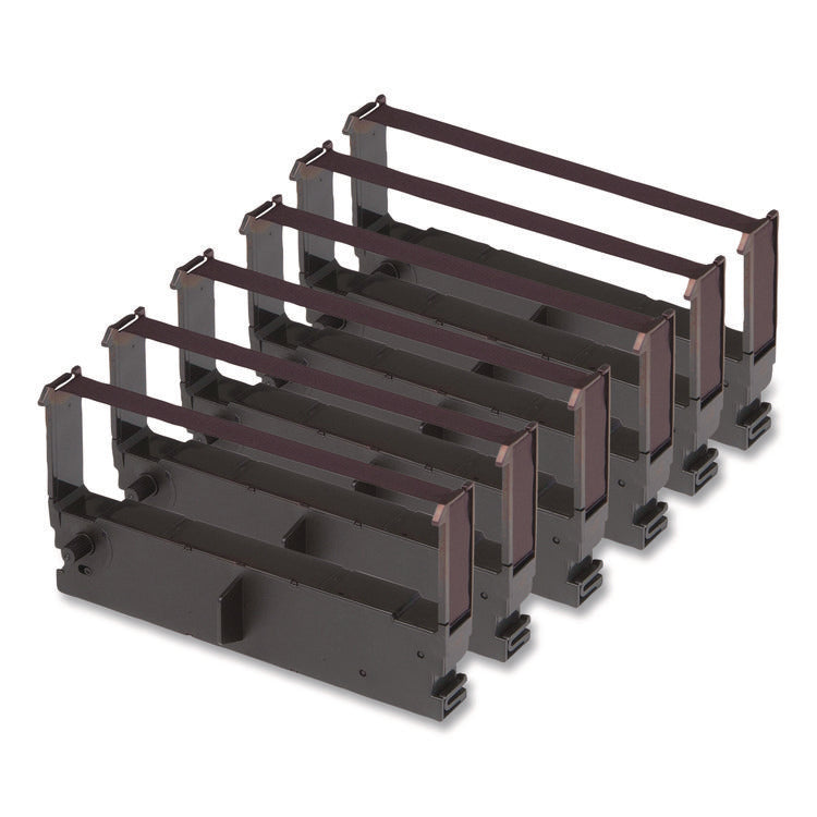 540141 Dot-Matrix Printer Ribbon, Purple, 6/box