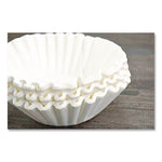 Commercial Coffee Filters, 6 Gal Urn Style, Flat Bottom, 36/cluster, 7 Clusters/carton