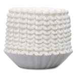 Commercial Coffee Filters, 6 Gal Urn Style, Flat Bottom, 36/cluster, 7 Clusters/carton