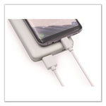 MIXIT Micro USB ChargeSync Cable, 4 ft, White