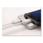 MIXIT Micro USB ChargeSync Cable, 4 ft, White