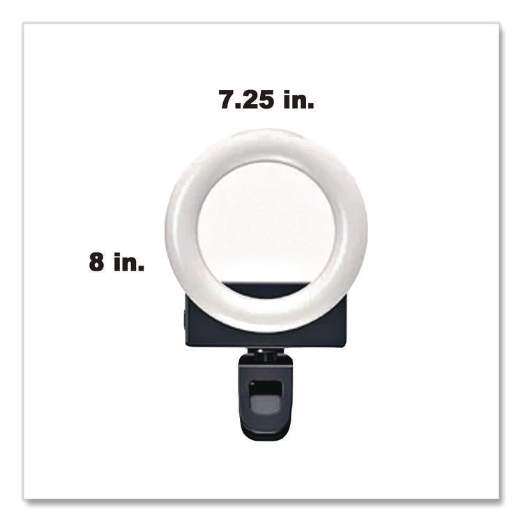 Universal Ring Light, 3" dia, Black