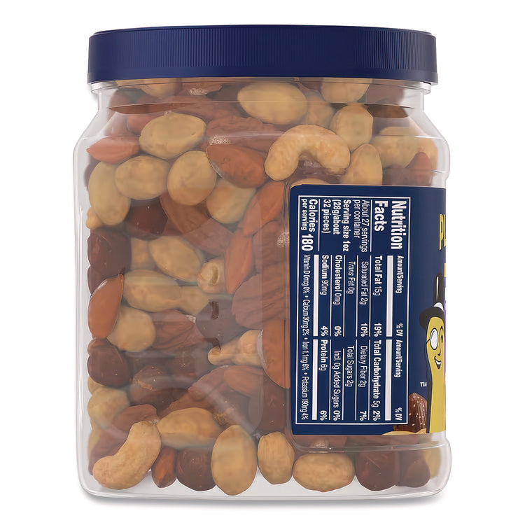 Salted Mixed Nuts, 27 Oz Canister