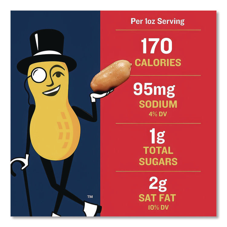 Cocktail Peanuts, Salted, 35 Oz Canister