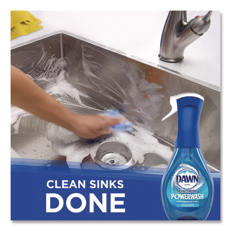 Platinum Powerwash Dish Spray, Fresh Scent, 16 Oz Spray Bottle