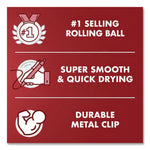 Precise Grip Rollerball Pen, Stick, Extra-Fine 0.5 mm, Assorted Ink and Barrel Colors, 7/Pack