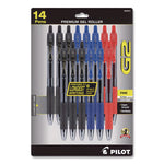 G2 Premium Gel Pen, Retractable, Fine 0.7 mm, Assorted Business Ink and Barrel Colors, 14/Pack