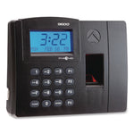Timetrax Elite Biometric Time Clock, 50 Employees, Black