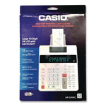 HR-300RC 12-Digit Printing Calculator, Black/Red Print, 2 Lines/Second, White