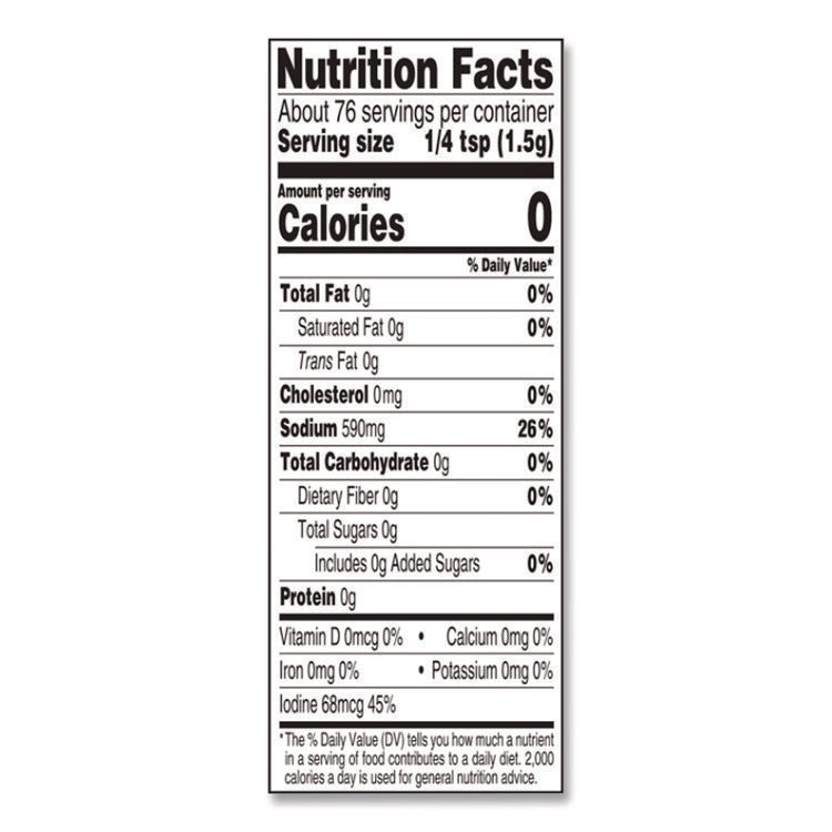 Salt And Pepper Shaker Combo, 4 Oz Salt Dispenser And 1.5 Oz Pepper Dispenser