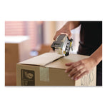 Max Packing Tape, 3" Core, 1.88" x 54.6 yds, Crystal Clear, 4 Rolls/Pack