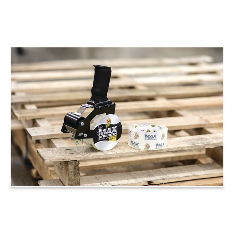 Max Packing Tape, 3" Core, 1.88" x 54.6 yds, Crystal Clear, 4 Rolls/Pack