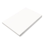SunWorks Construction Paper, 50 lb Text Weight, 9 x 12, White, 50/Pack