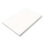 Construction Paper, 12 x 18, Bright White, 100/Pack