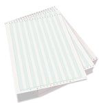 Continuous Feed Computer Paper, 1-Part, 18 lb Bond Weight, 11 x 14.88, White/Green Bar, 3,000/Carton