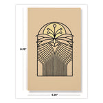 Kraft Layflat Softcover Notebook, Desert Bloom Artwork, Medium/College Rule, Desert Sand/Multicolor Cover, (72) 8 x 5 Sheets
