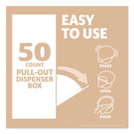 Liquid Coffee Creamer, Original, 0.38 oz Mini Cups, 50/Box, 4 Boxes/Carton