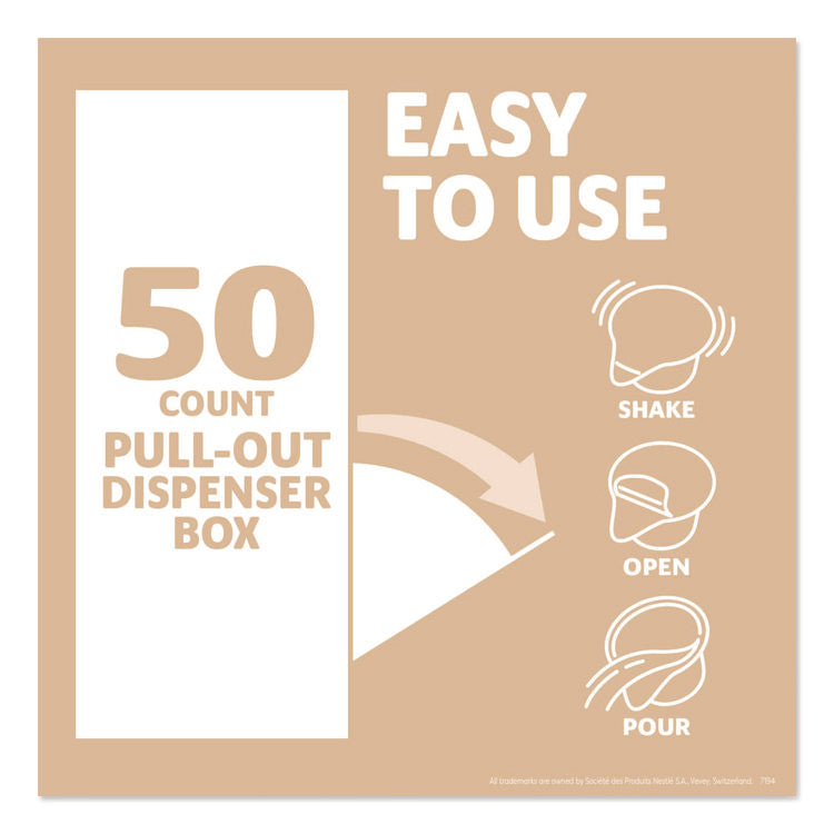 Liquid Coffee Creamer, Original, 0.38 oz Mini Cups, 50/Box, 4 Boxes/Carton