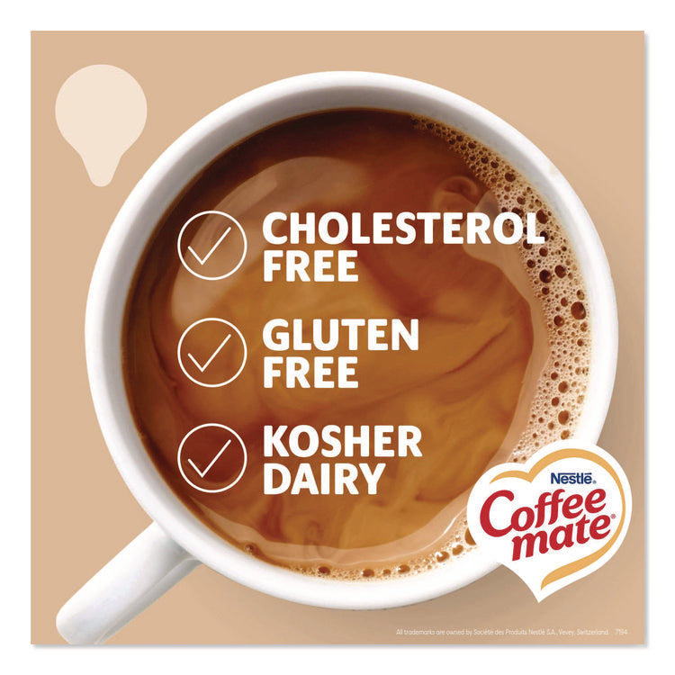 Liquid Coffee Creamer, Original, 0.38 oz Mini Cups, 50/Box, 4 Boxes/Carton