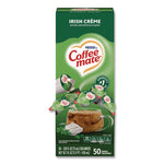 Liquid Coffee Creamer, Irish Cream, 0.38 oz Mini Cups, 50/Box