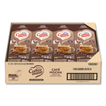 Liquid Coffee Creamer, Cafe Mocha, 0.38 oz Mini Cups, 50/Box, 4 Boxes/Carton