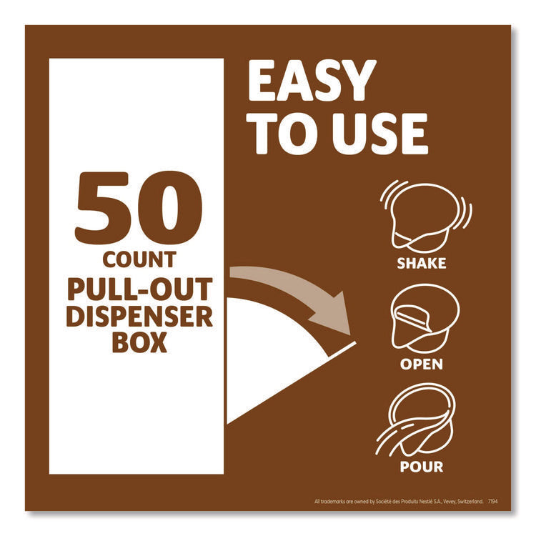 Liquid Coffee Creamer, Snickers, 0.38 oz Mini Cups, 50/Box