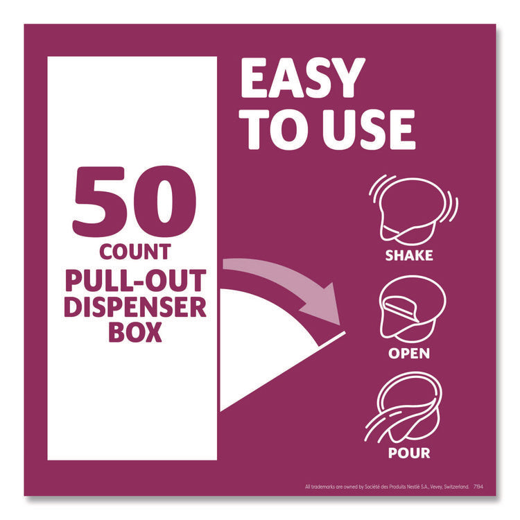 Liquid Coffee Creamer, Salted Caramel Chocolate, 0.38 Oz Mini Cups, 50/box