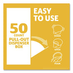 Liquid Coffee Creamer, Zero Sugar Hazelnut, 0.38 oz Mini Cups, 50/Box