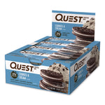 Protein Bars, Cookies And Cream, 2.12 Oz Bar, 12 Bars/box